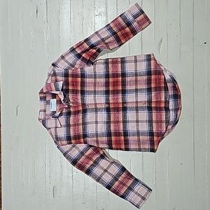 Old Navy Girls Plaid Flannel Shirt